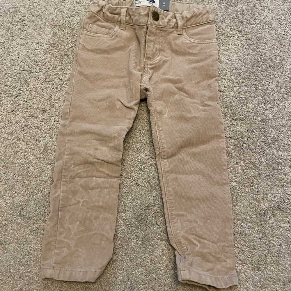 Boys Thick Khaki Pants